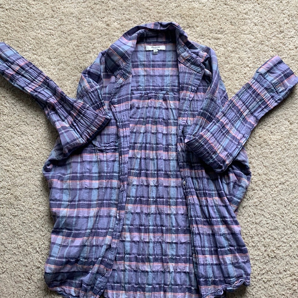 Madewell crepe flannel